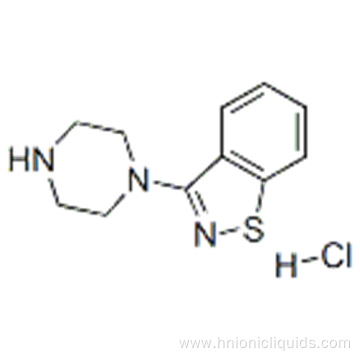 1,2-Benzisothiazole,3-(1-piperazinyl)-, hydrochloride (1:1) CAS 87691-88-1